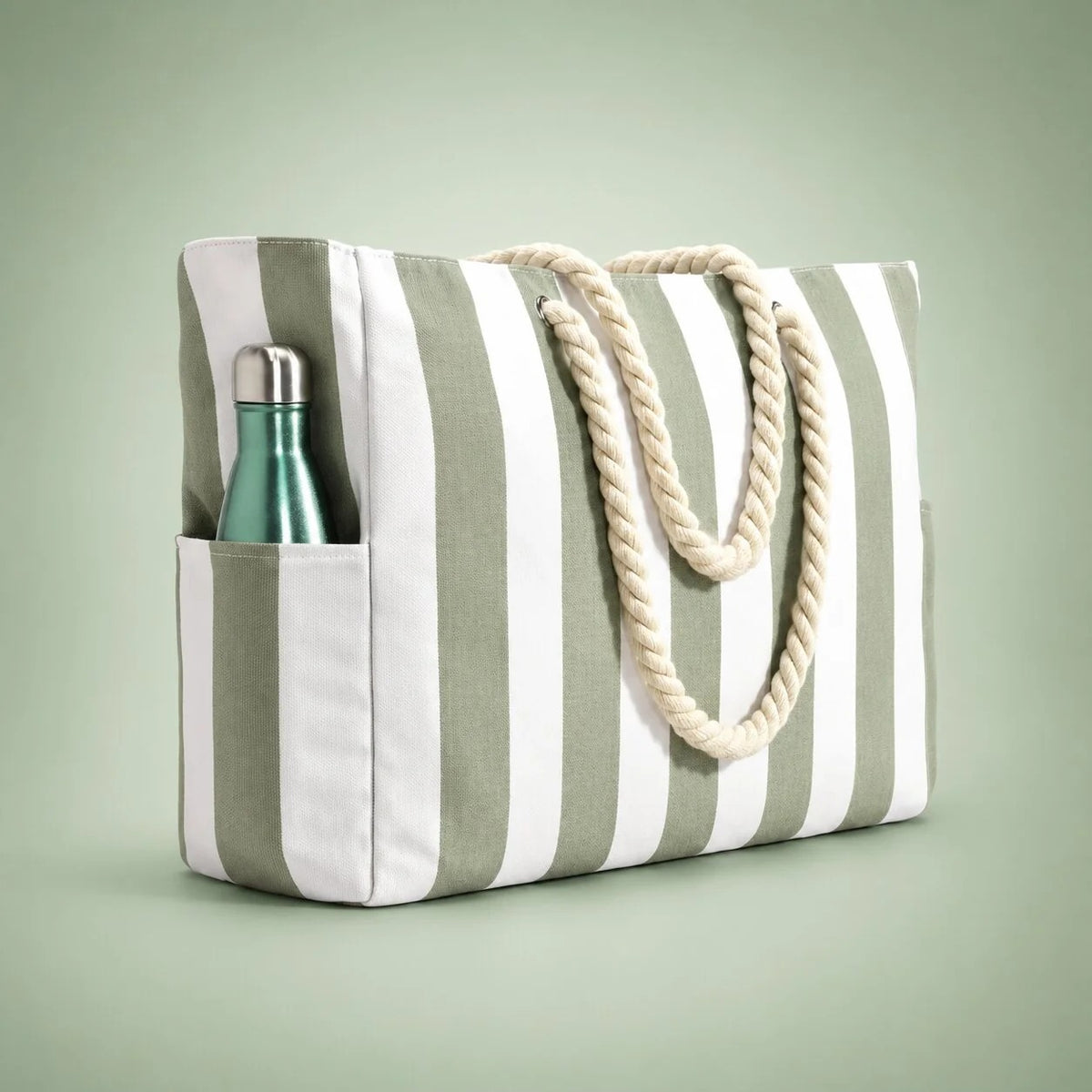 XXL Beach Bag with Zipper