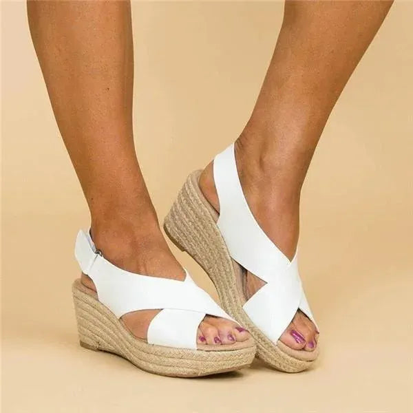 Clara Wedge Heel Espadrilles