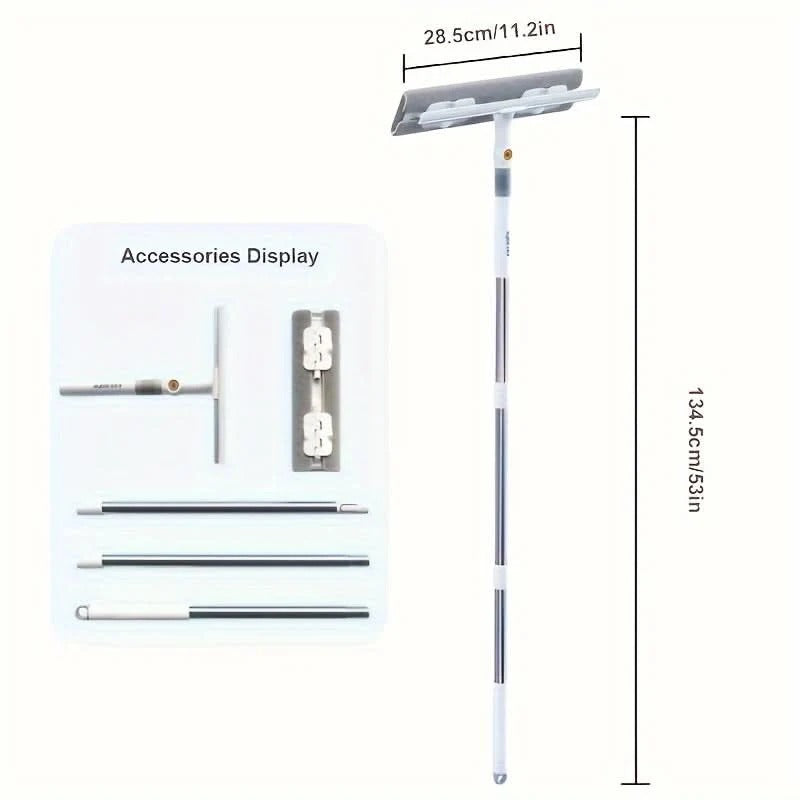 360° Rotating Glass Squeegee