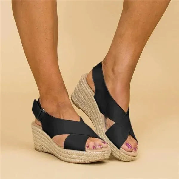 Clara Wedge Heel Espadrilles