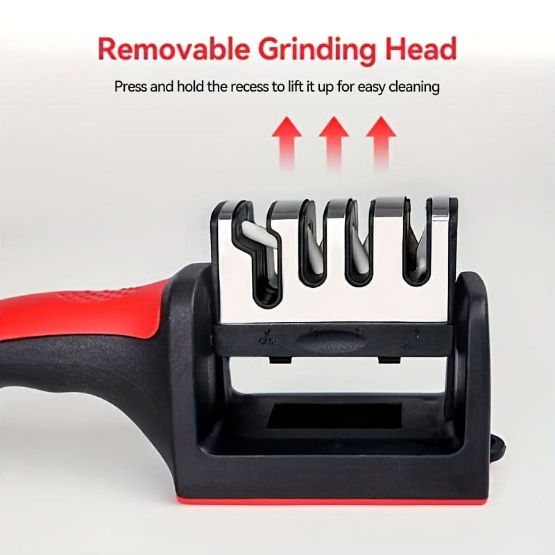 4-Stage Knife Sharpener Tool