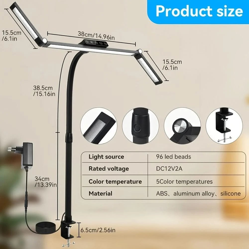 18W Goose Neck LED Work Lamp