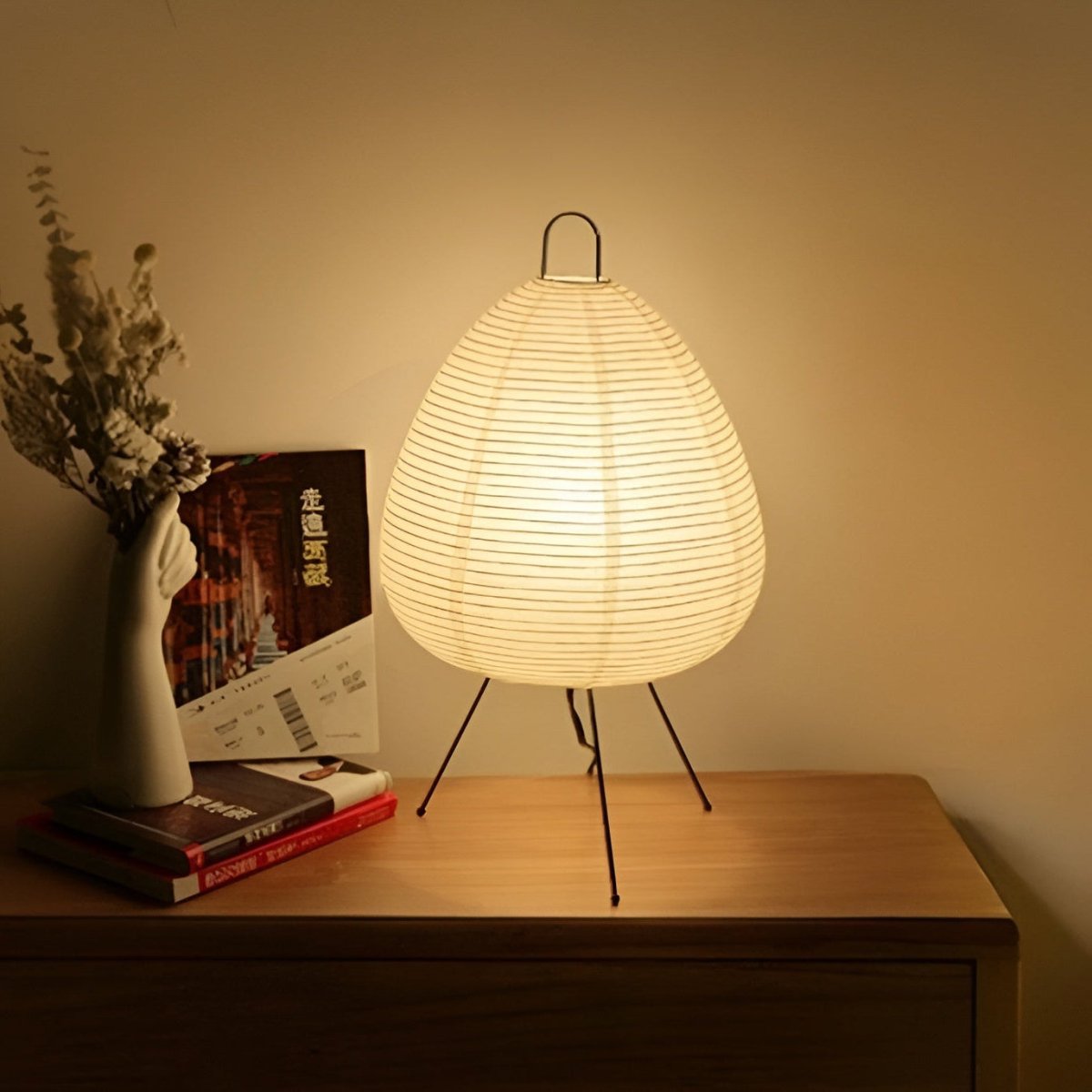 Japanese Design Rice Paper Lamp