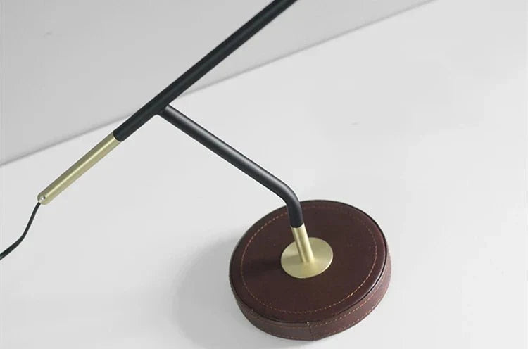 GLOVANCE – Modern Metal Table Lamp with E27 LED for Reading & Ambient Light