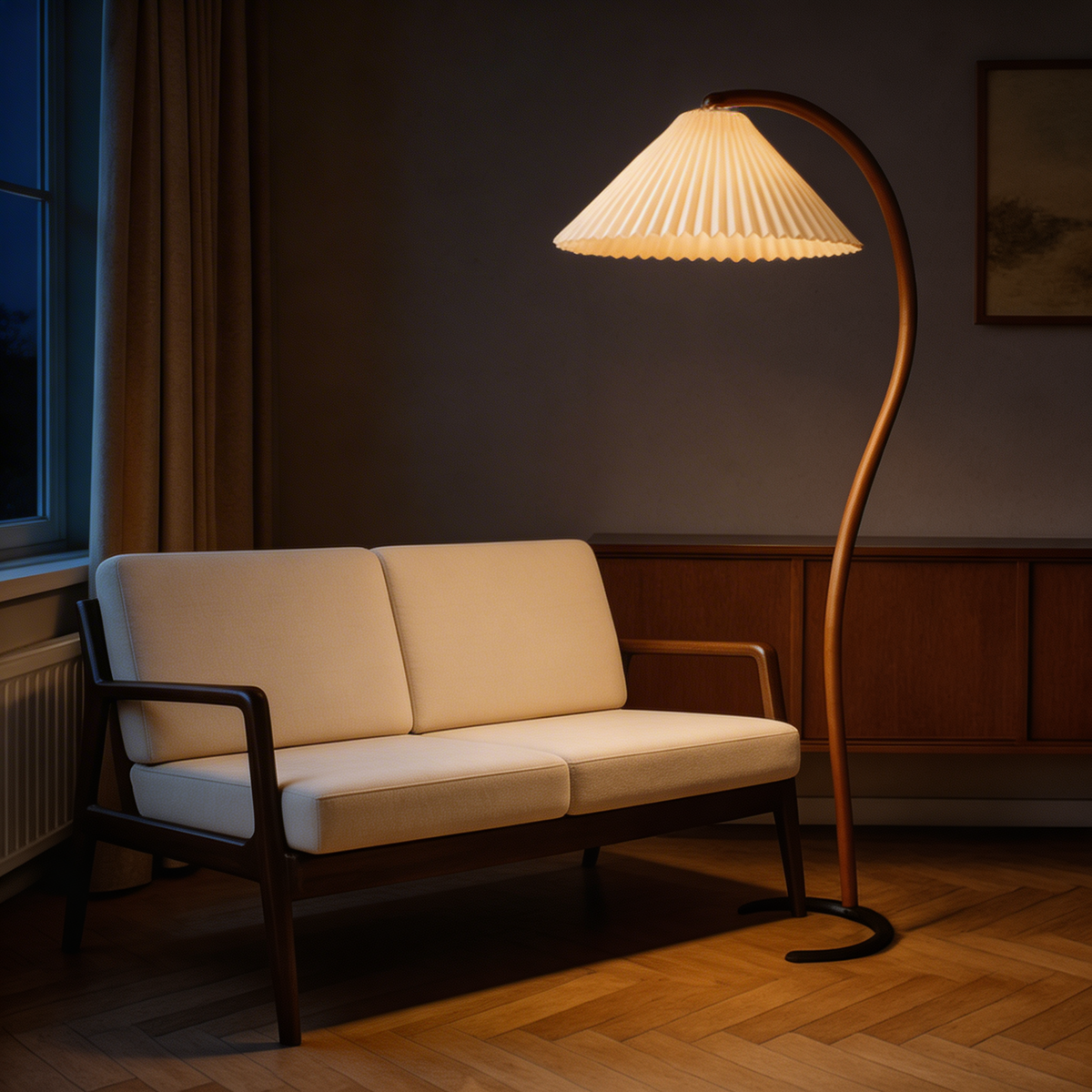 Caprani Scandinavian Floor Lamp
