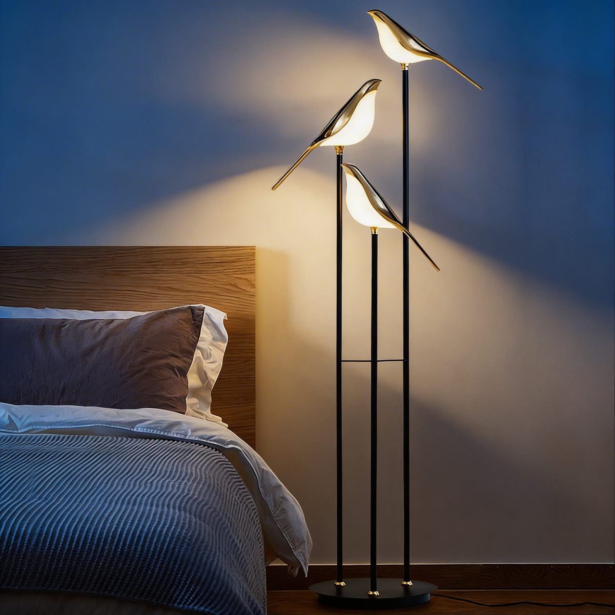 MrBird Sculptural Floor Lamp