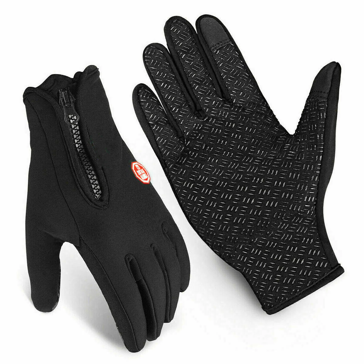 Unisex Winter Gloves Insulated Thermal Gloves with Non-Slip Grip Design