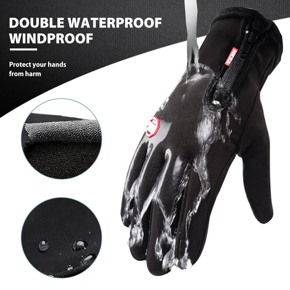 Unisex Winter Gloves Insulated Thermal Gloves with Non-Slip Grip Design
