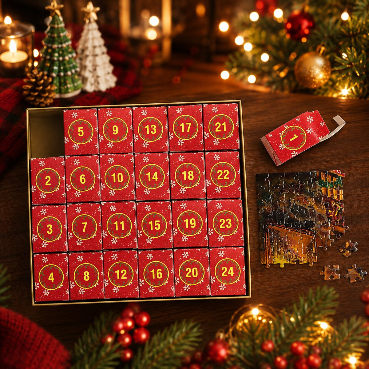 Puzzle Adventskalender 2026