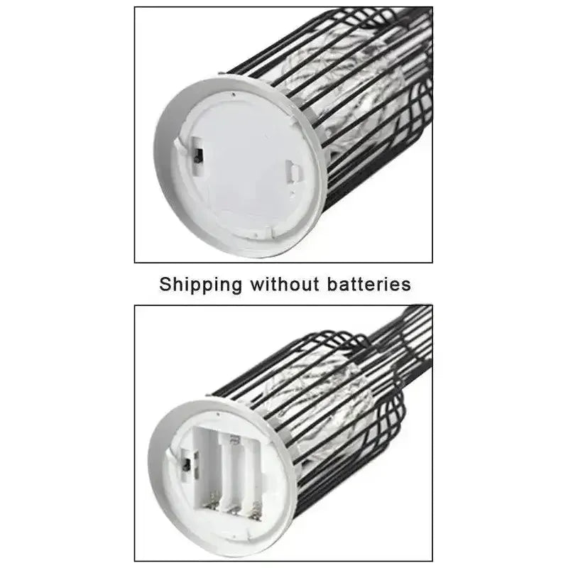 Retro LED Tafellamp Met Draadverlichting