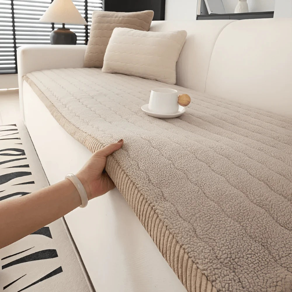 Quilted Non-Slip Sofa Cover