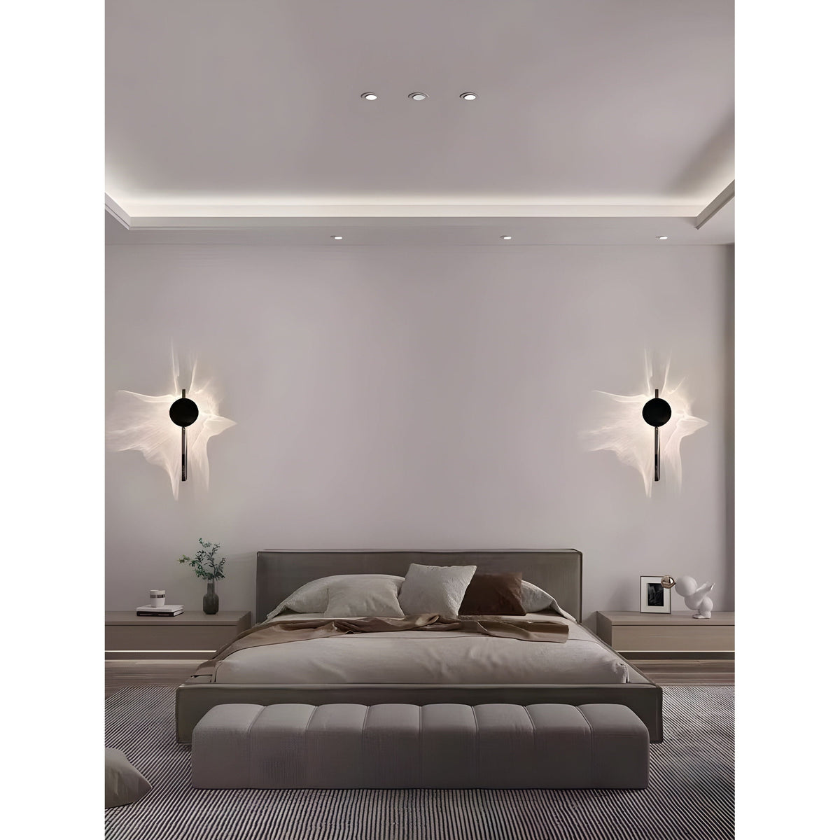 Moderne RVS LED Wandlamp met Up & Down Verlichting