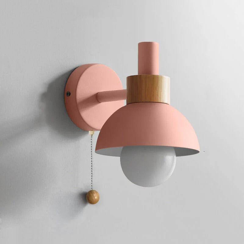 Macaron Globe Wall Sconce Lamp
