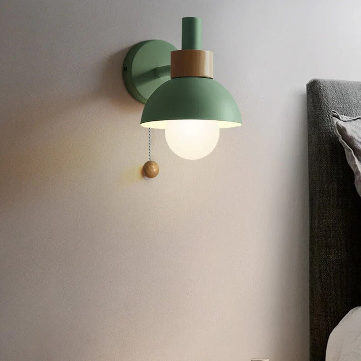 Macaron Globe Wall Sconce Lamp