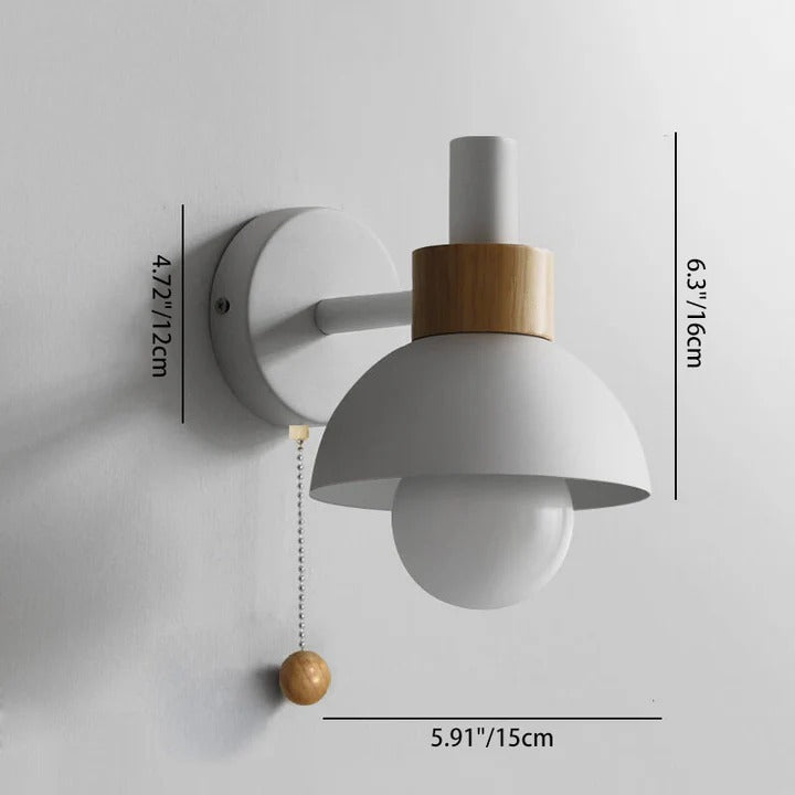 Macaron Globe Wall Sconce Lamp