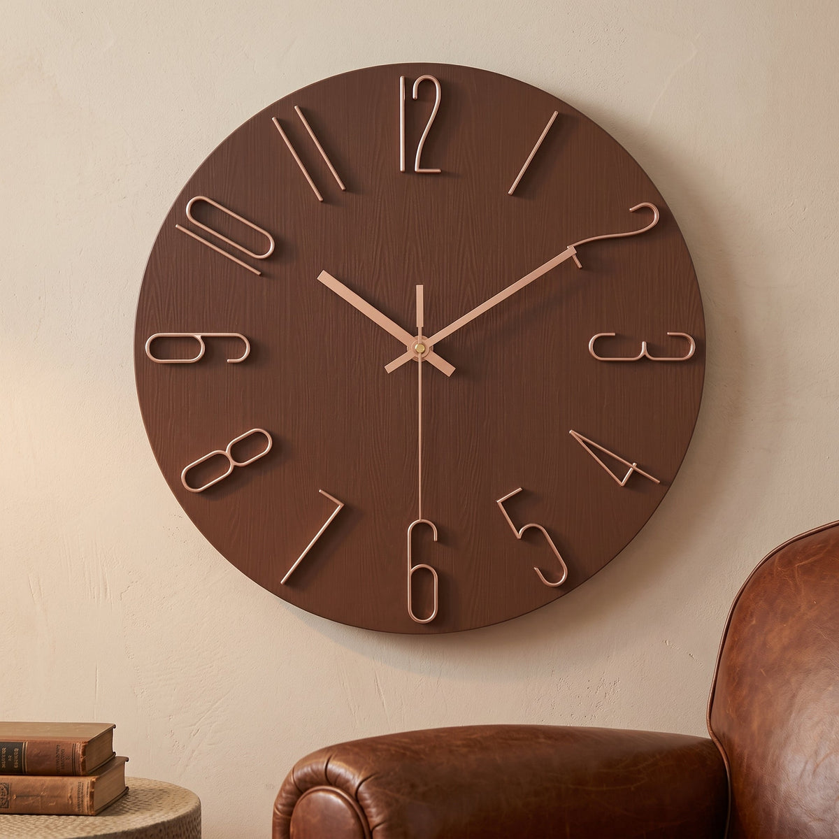 WireClock | Wanduhr Modern Wohnzimmer