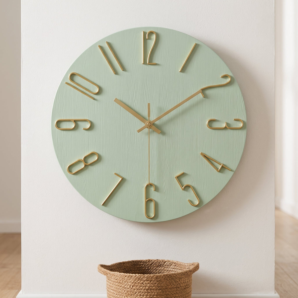 WireClock | Wanduhr Modern Wohnzimmer