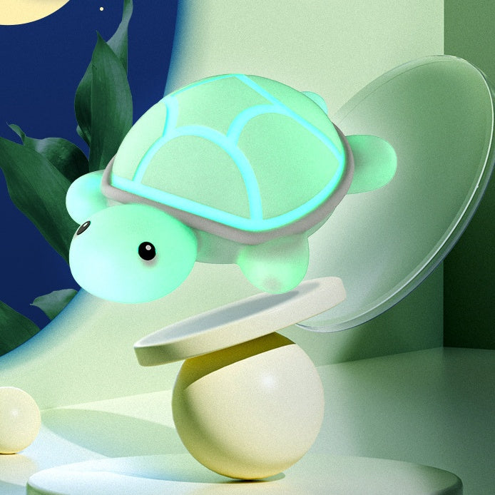 Shieldy - Schildpad Nachtlamp met LED en Tap-Functie