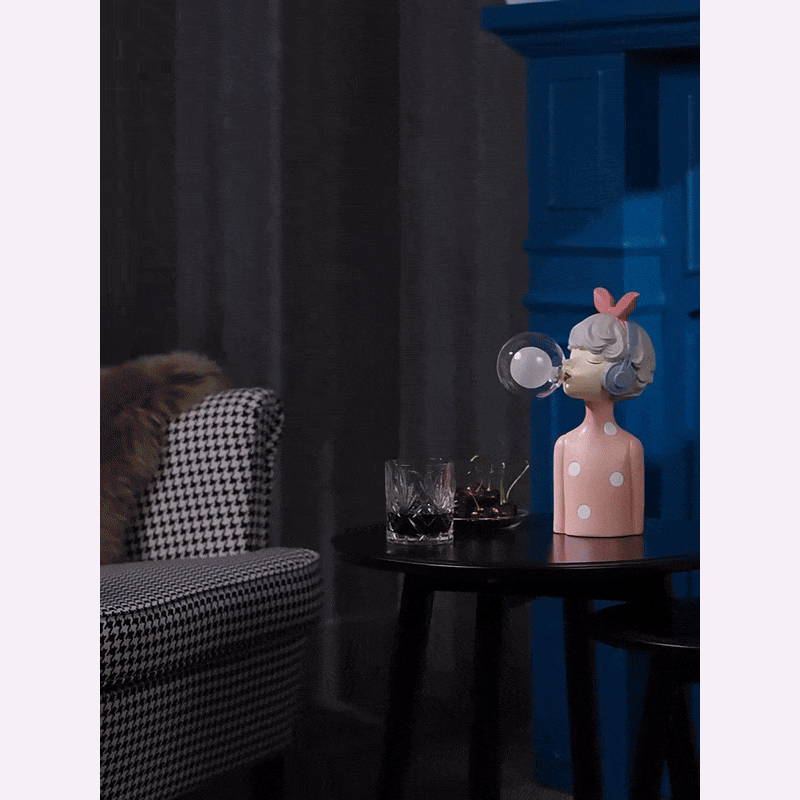 Decoratief Nachtlampje Met Bubbeldesign En Sfeerverlichting