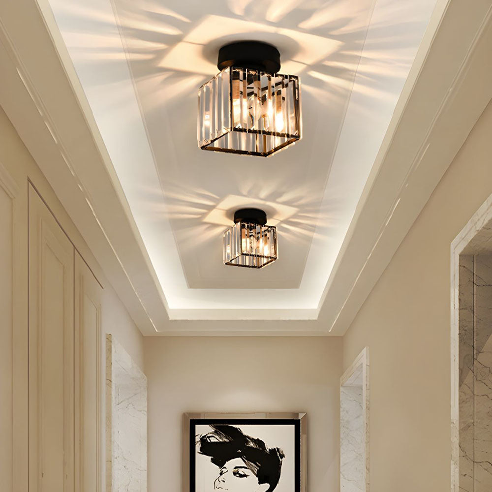 Casa Lumière Plafondlamp - Chique Glasverlichting voor Hal en Woonruimte