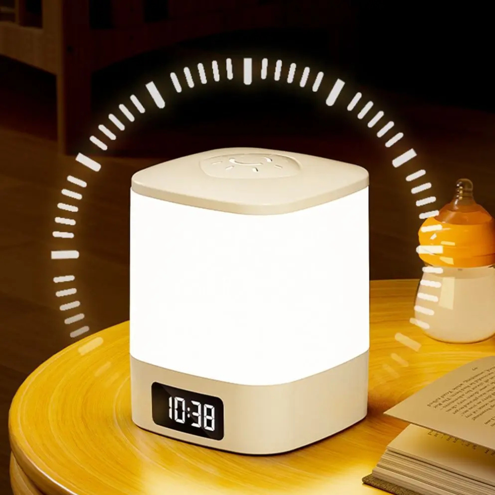 Modern Minimalist Table Lamp with Dimmable LED for Bedroom & Desk