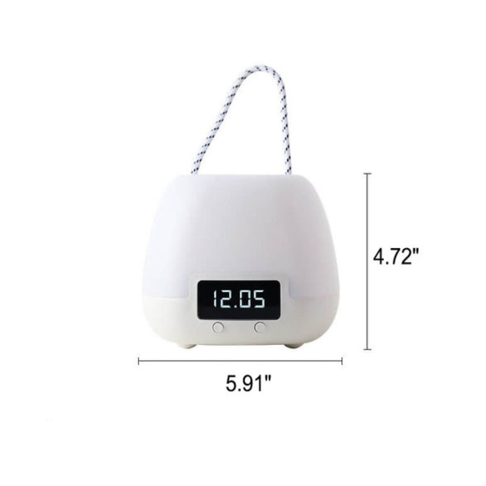 LumaNest Modern LED Table Lamp - Color Changing Nightstand & Desk Lamp