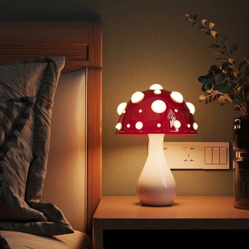 Decoratieve Tafellamp met Modern Ontwerp voor Rustige Binnenverlichting