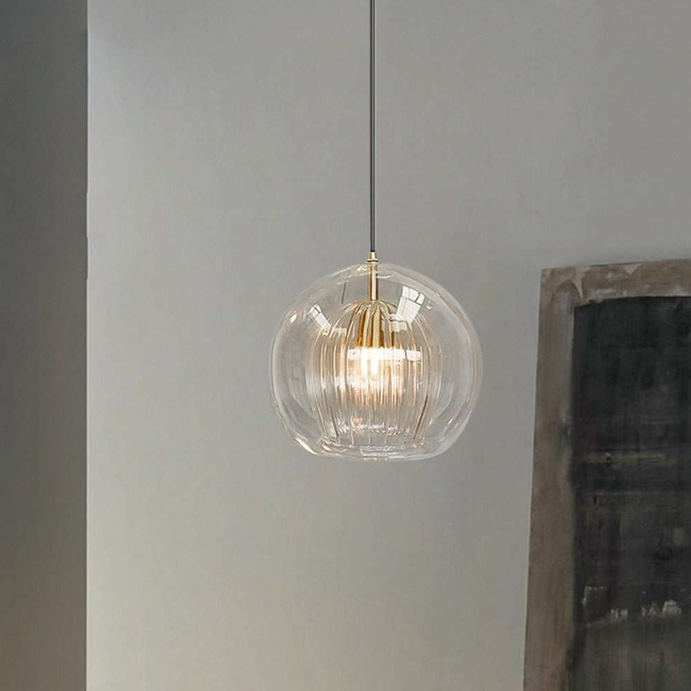Maris Glass Globe Hanging Light