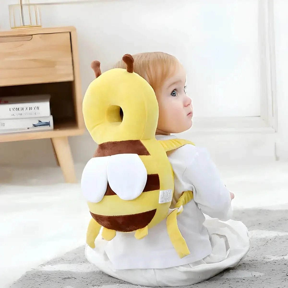 HEADGUARD - Luxurious adjustable head protection for babies with soft materials for safe protection while crawling and learning to walk