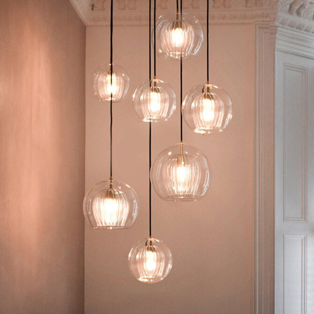 Maris Glass Globe Hanging Light