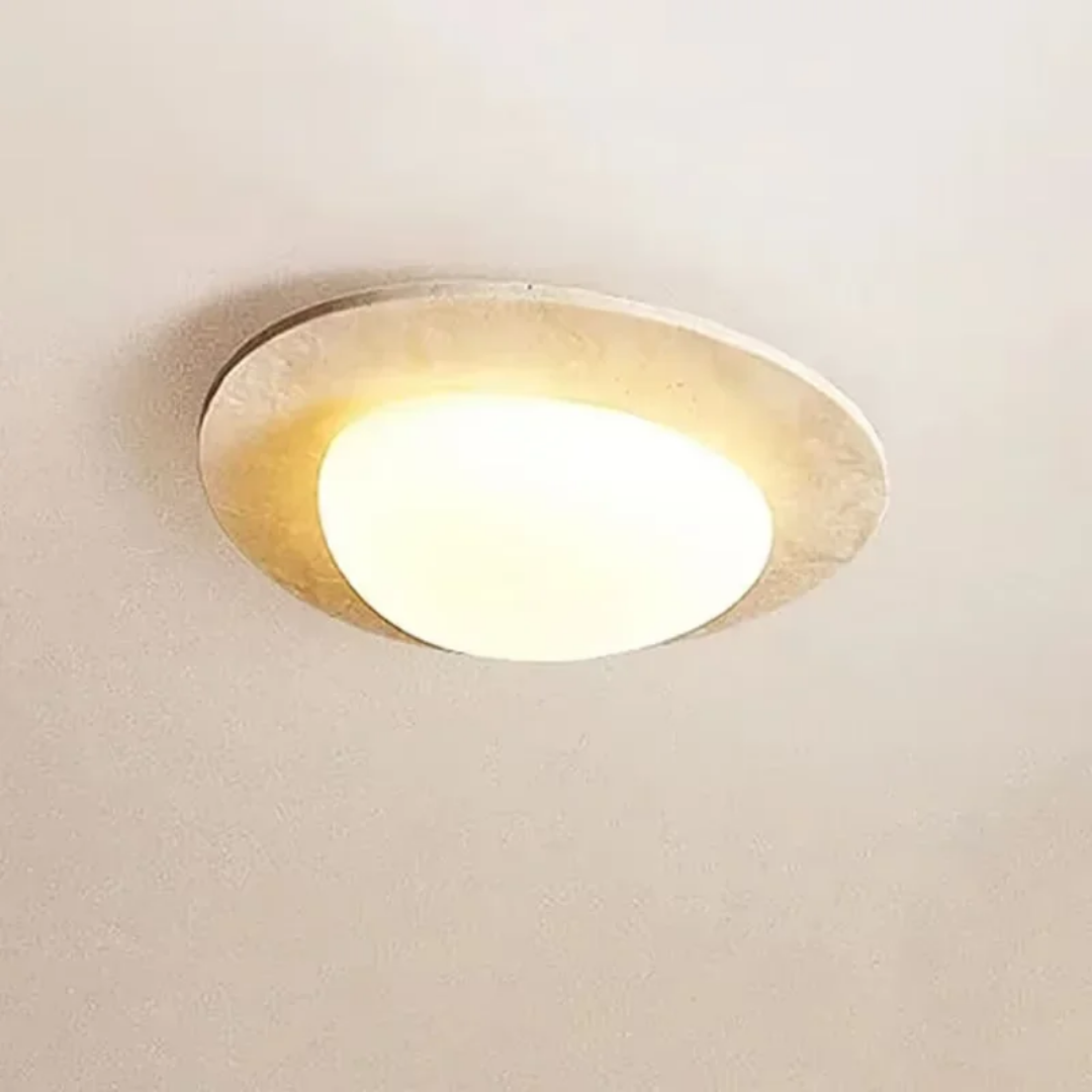 ® - Natuursteen Wabi Sabi LED Plafondlamp