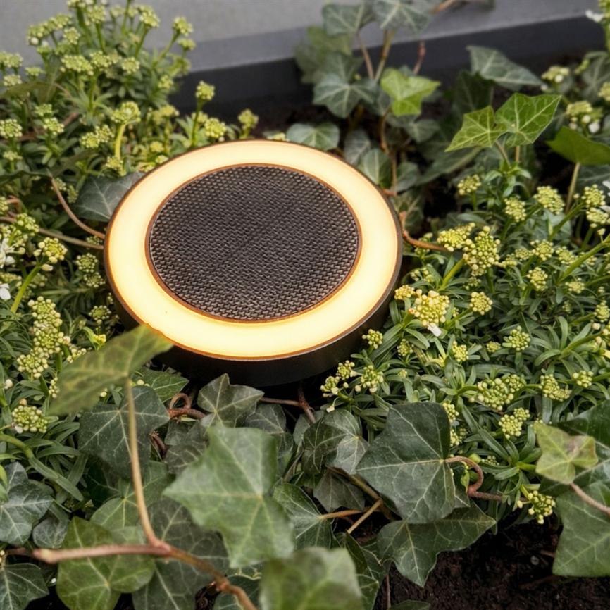 Otera Gartenleuchte „Spyd“ – Schwarz