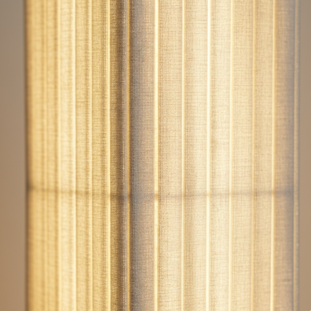 Japanse Vloerlamp met Houten Basis en Zachte Warme Sfeerverlichting