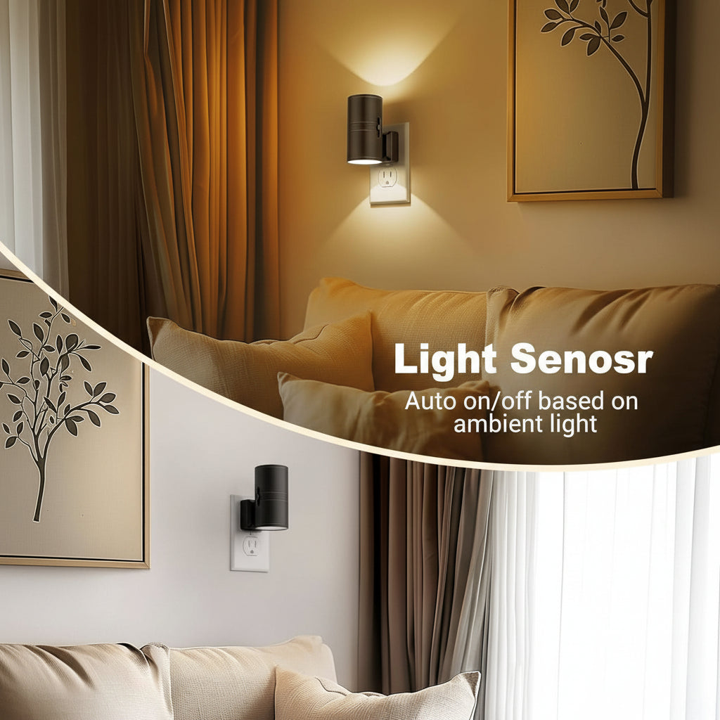 LED night light – Dimmable & automatic for stylish lighting