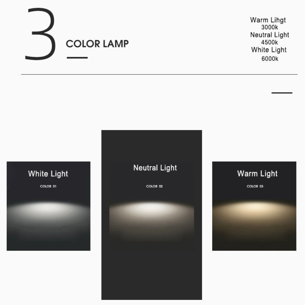 LumaNest Modern LED Table Lamp - Color Changing Nightstand & Desk Lamp