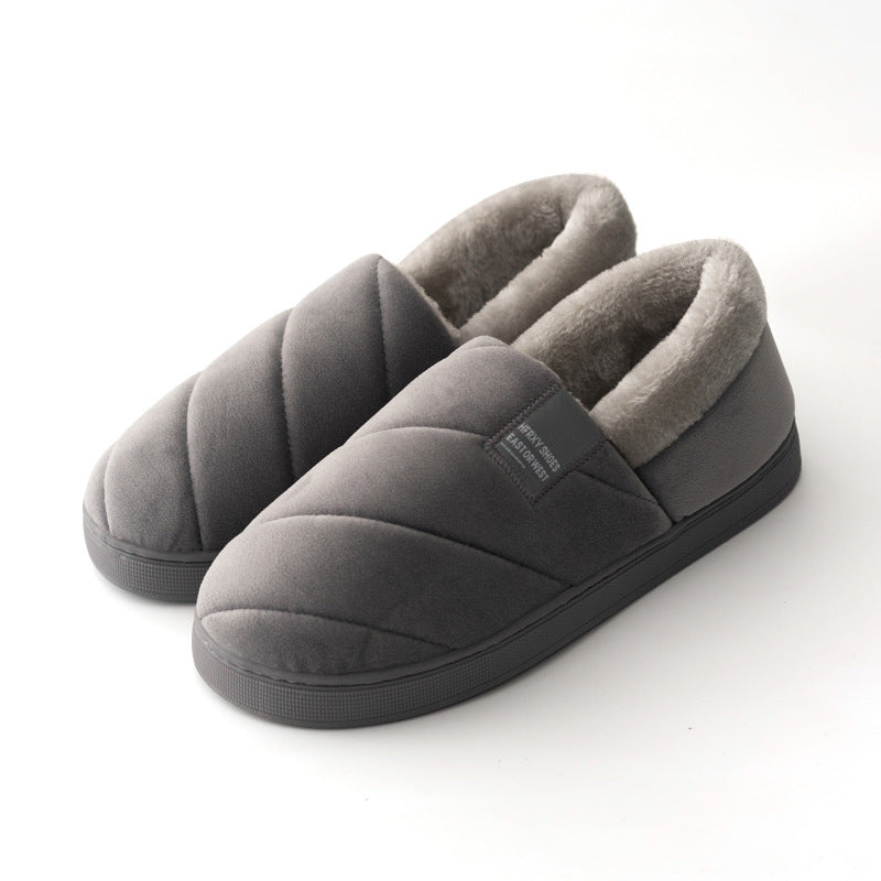 Bontpantoffel Heren Met Warme Voering En Dagelijkse Antislip Stabiliteit