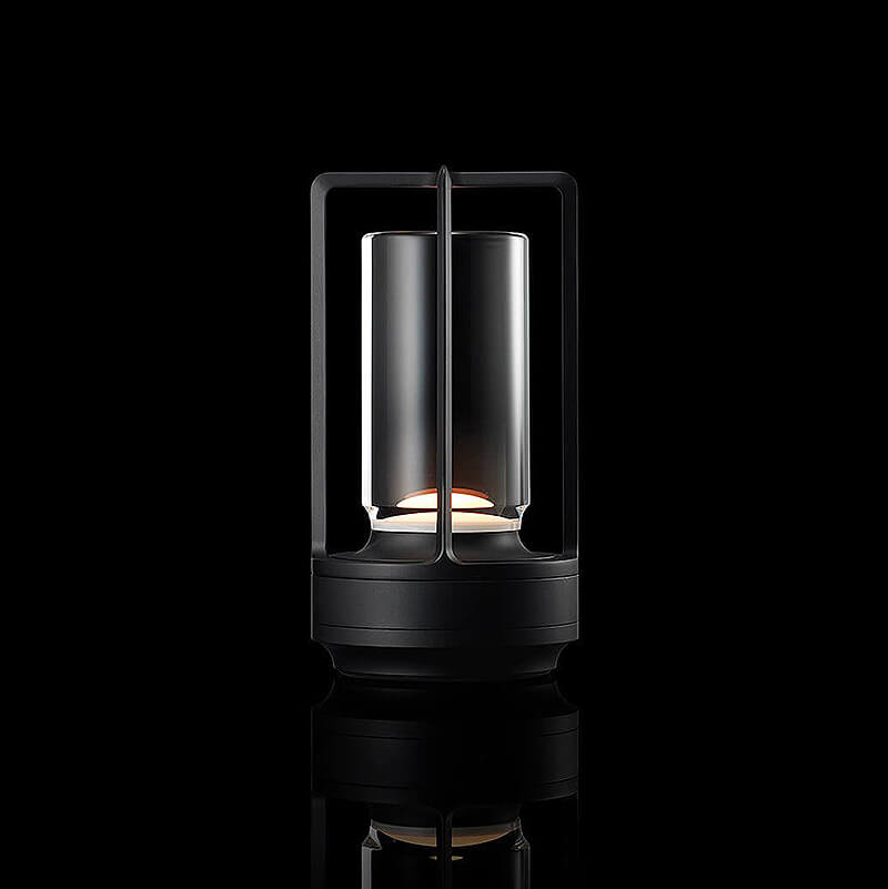 Auralight™ draadloze glazen tafellamp – dimbaar en spatwaterbestendig