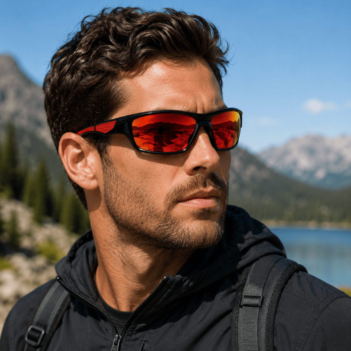 RAYMONT – Round Polarized Sunglasses Design in Vintage Style with UV400 Protection