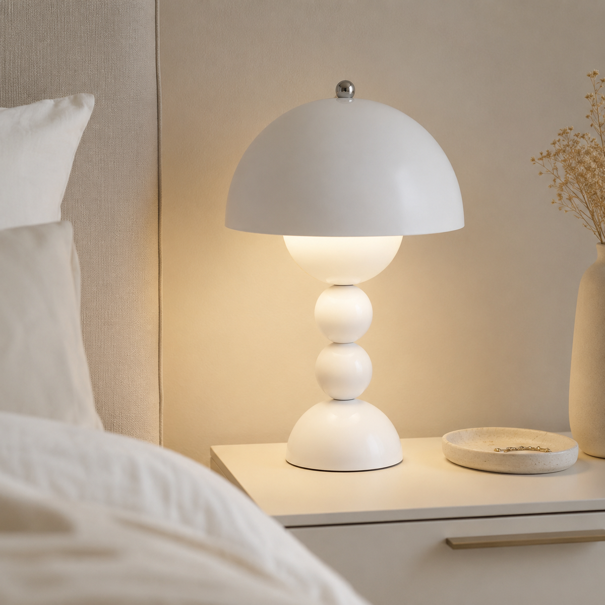 Casa Lumière Nordic Draadloze Tafellamp - Retro Design Lamp