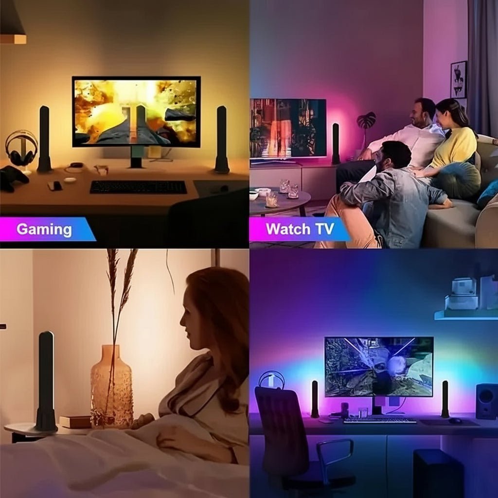 AURADESK – USB RGB Light Bar with Multiple Color Modes