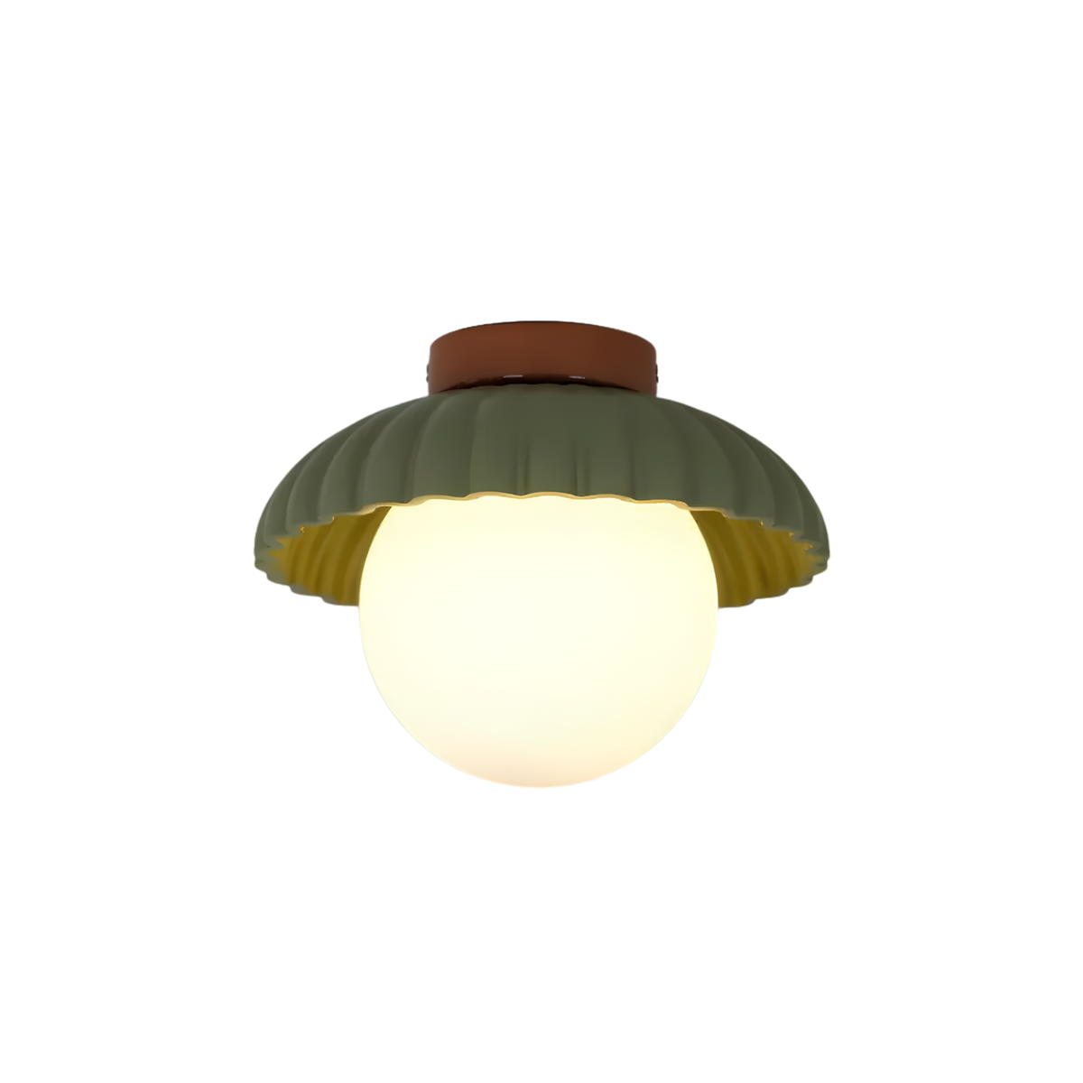 Moderne LED Deckenleuchte zum Aufbauen