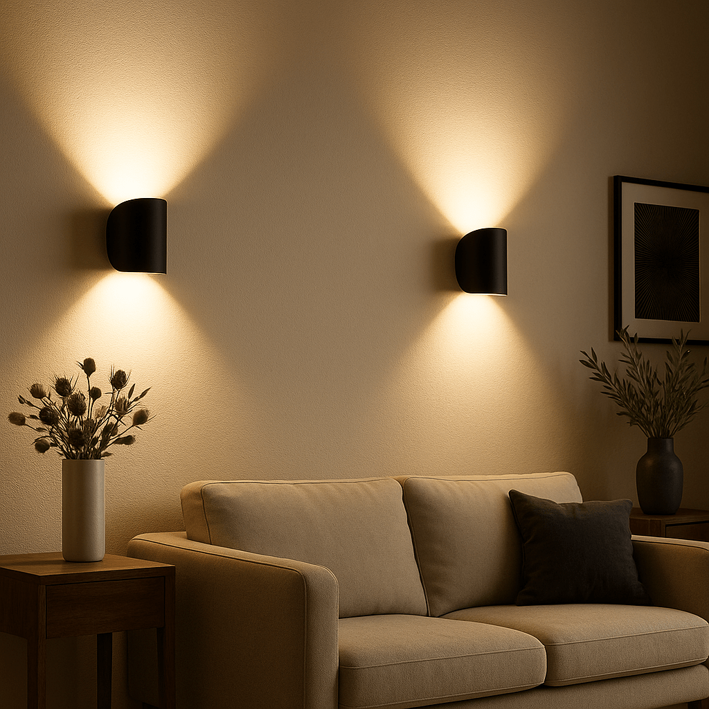 BRIGHTFLOW – Modern LED wall light for energy-efficient home lighting