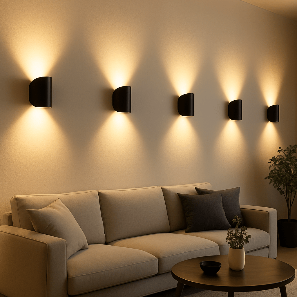 BRIGHTFLOW – Modern LED wall light for energy-efficient home lighting