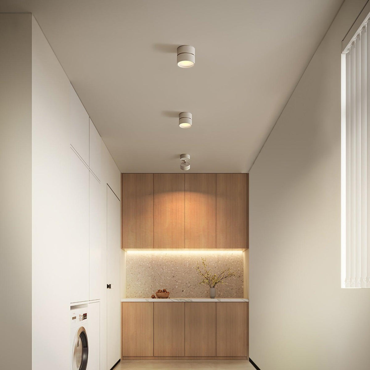 Adjustable LED Spotlight in Modern Minimalist Scandinavian Design