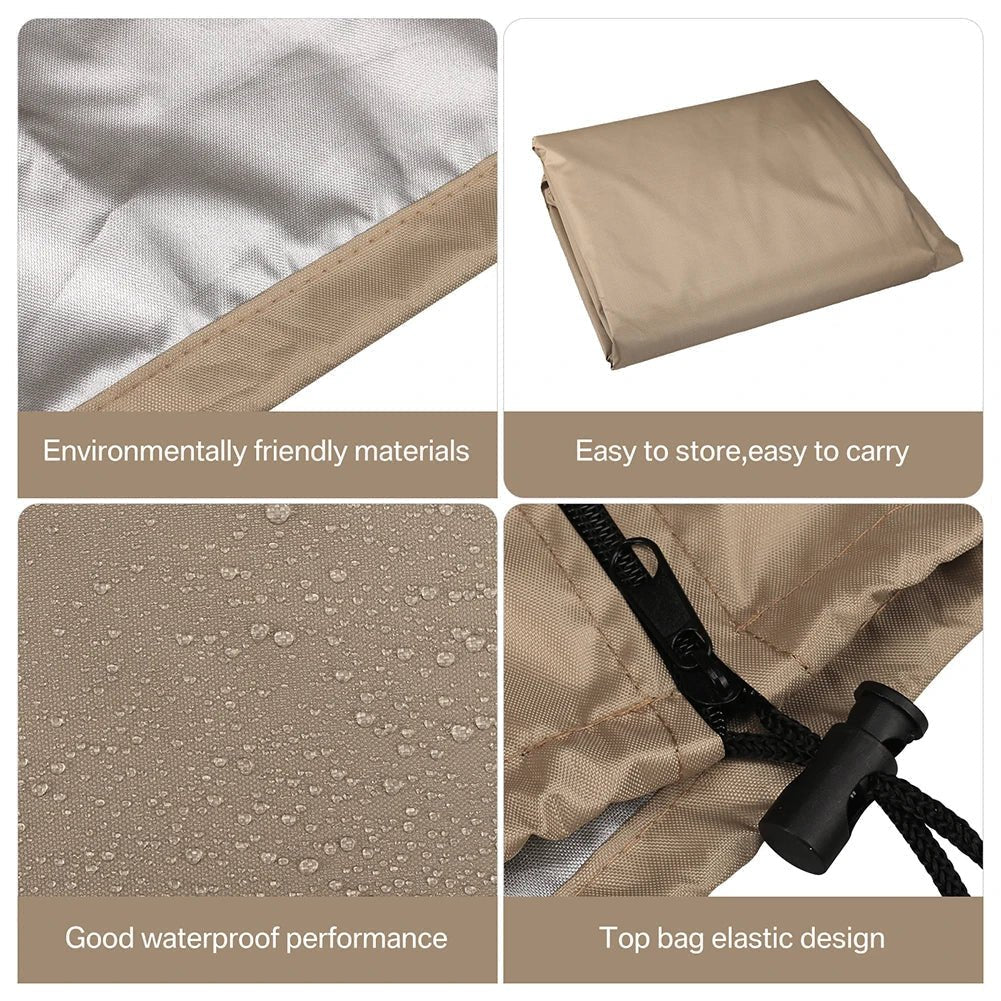 GARDENARMOR – Waterproof All-Weather Cover for Outdoor Hanging Chairs