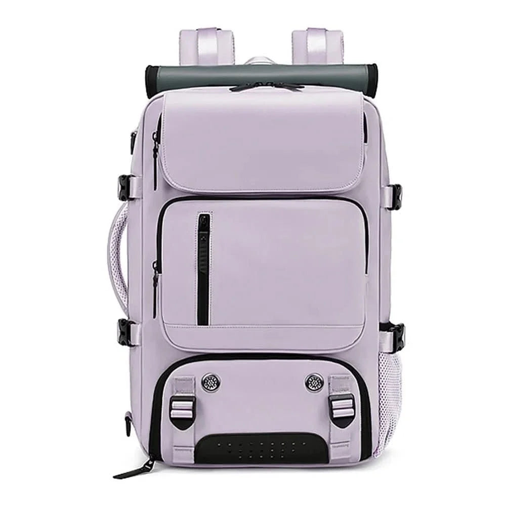 TRAVELMAX Pack - Large waterproof travel backpack with USB port