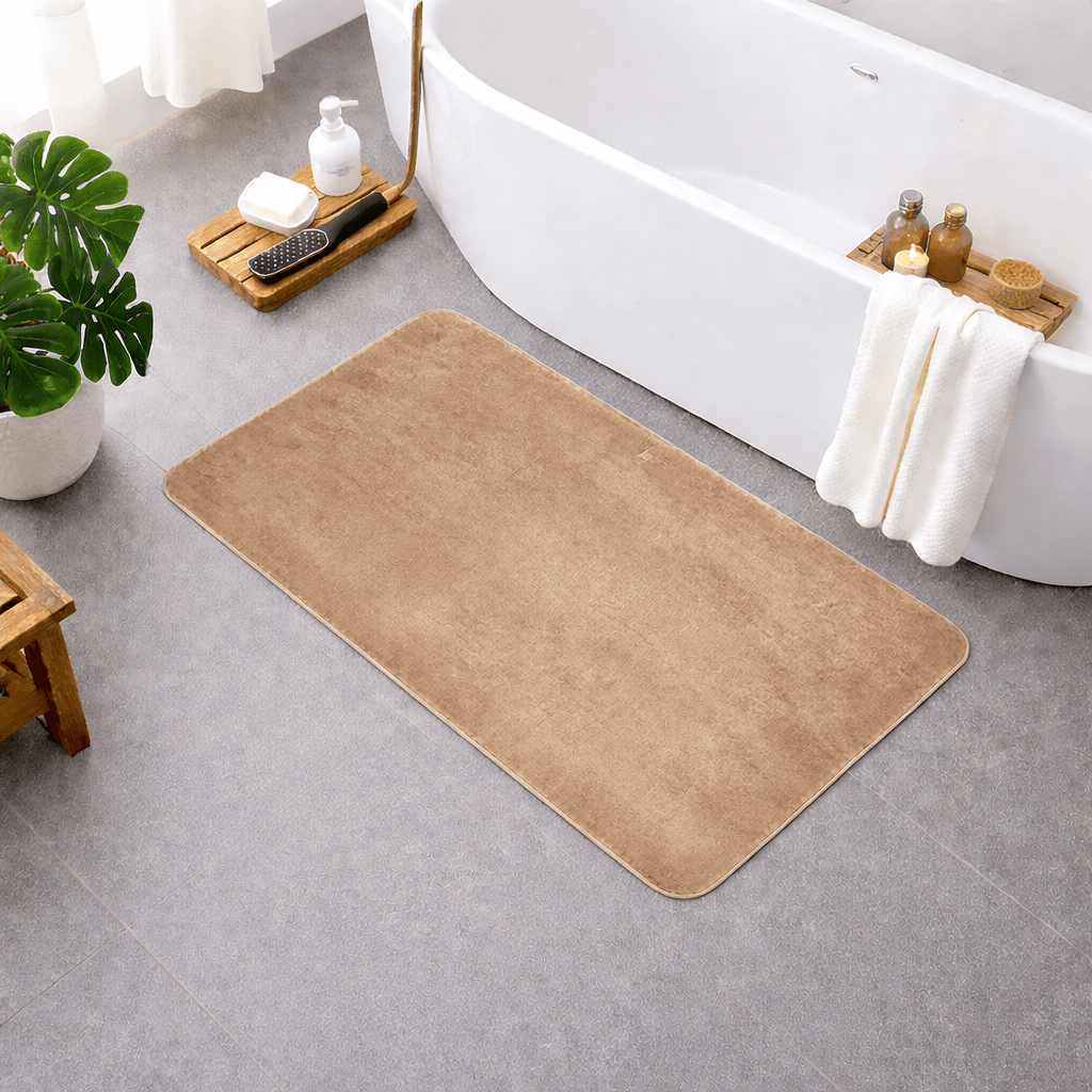 WOHLTRITT – Soft bath mat with anti-slip function for more comfort in everyday life