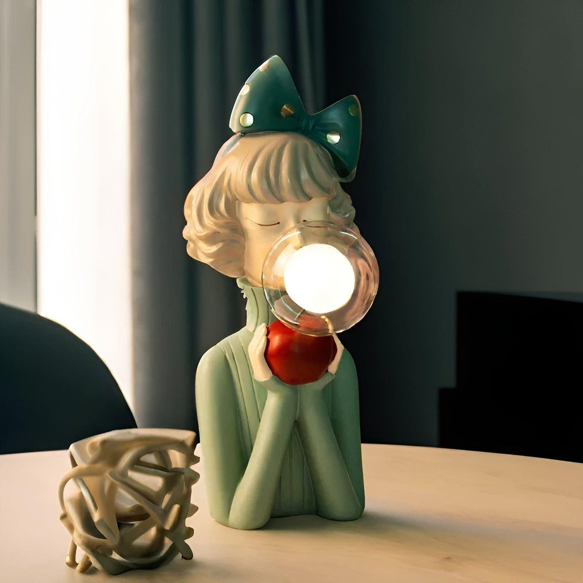 Decoratief Nachtlampje Met Bubbeldesign En Sfeerverlichting