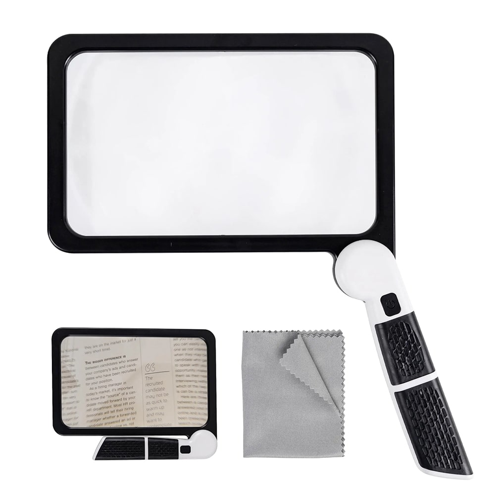 LED Magnifying Glass for Clear, Eye-Friendly Vision