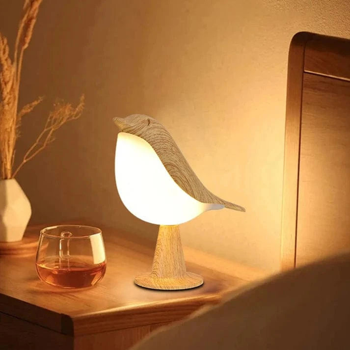 LumaGlow™ draadloze kolibrie tafellamp met touchdimmer